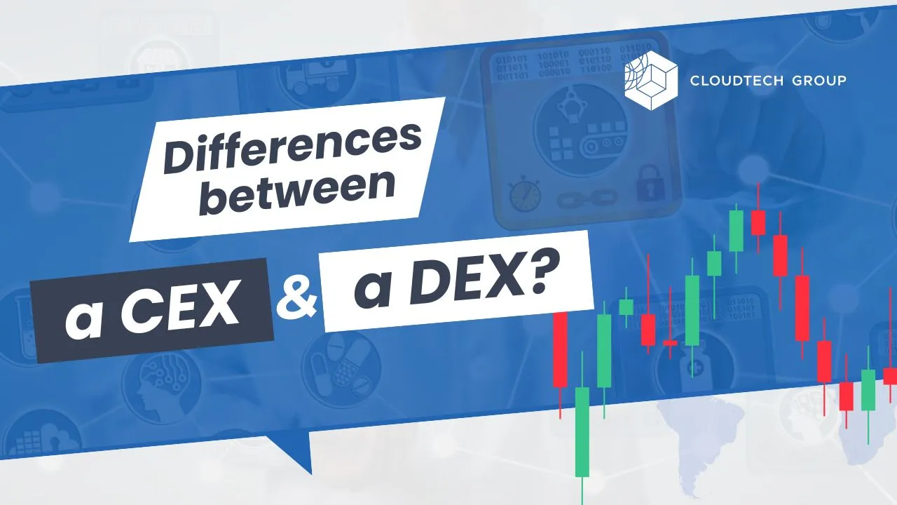 Differences between a centralised exchange and a decentralised exchange